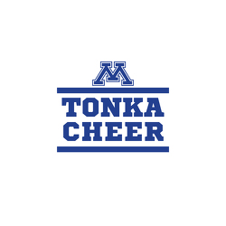 Tonka Cheer Logo Square Sticker