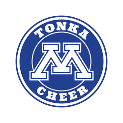 Tonka Cheer Logo Circle Sticker